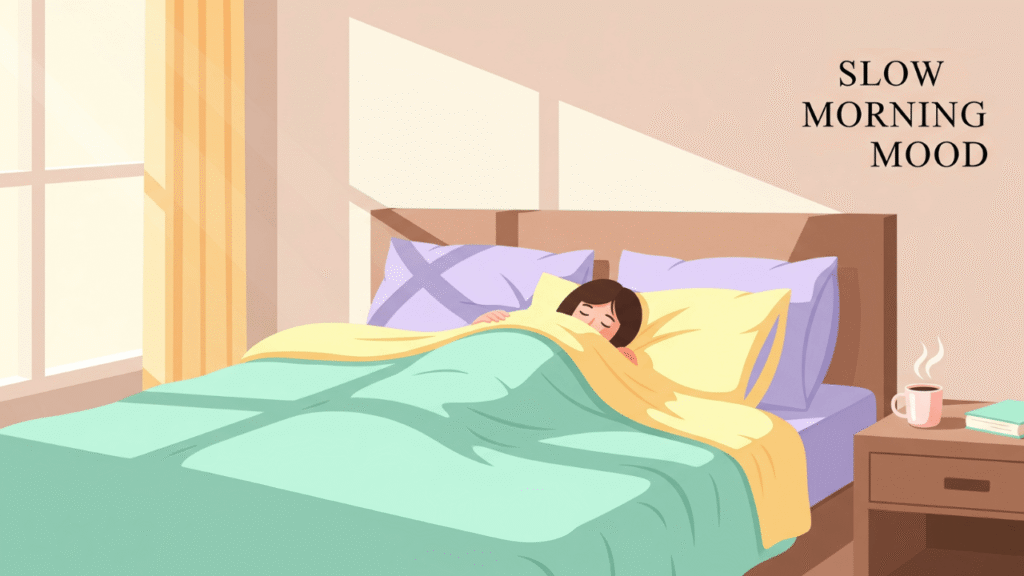 Lazy Morning Mood Captions