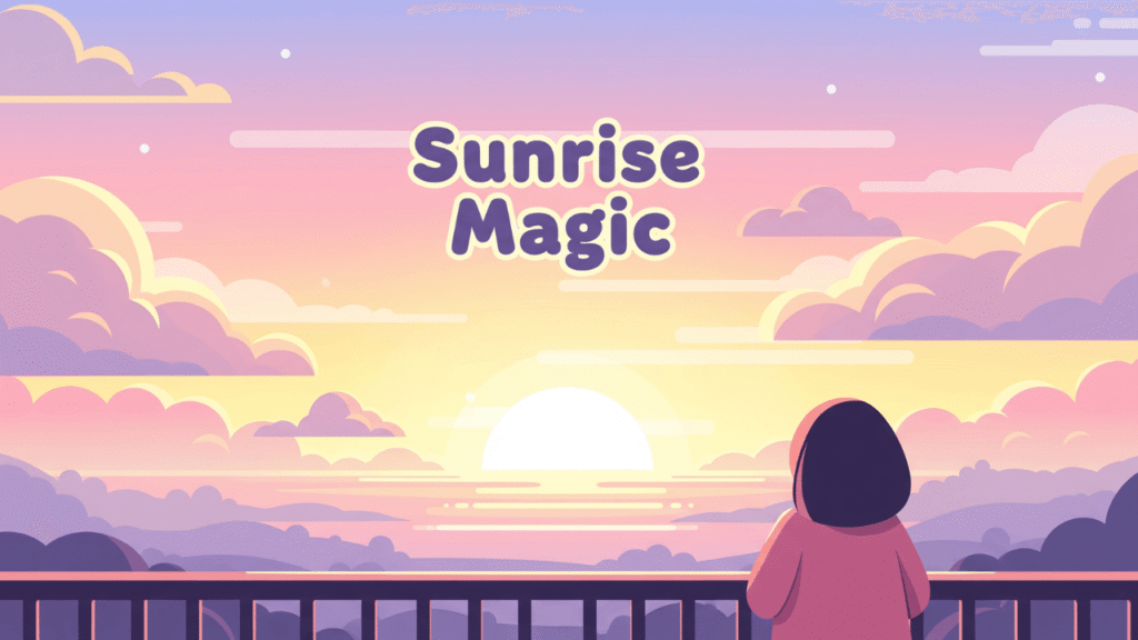 Sunrise Views Captions