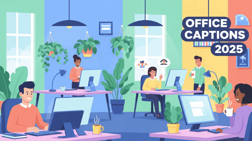 250+ Office Captions for Instagram (2025 Edition)