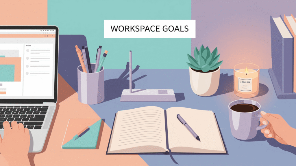 Office Desk Captions