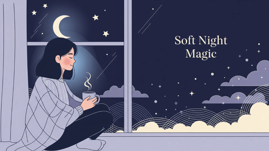 Dreamy Nighttime Soft Girl Captions
