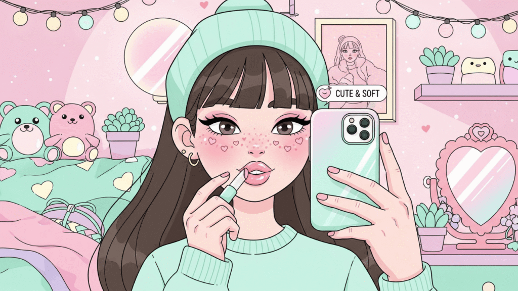 Cute Soft Girl Selfie Captions