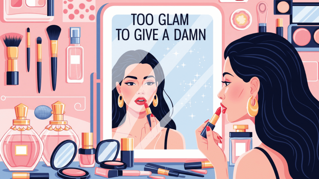 Glam Girl Energy Captions