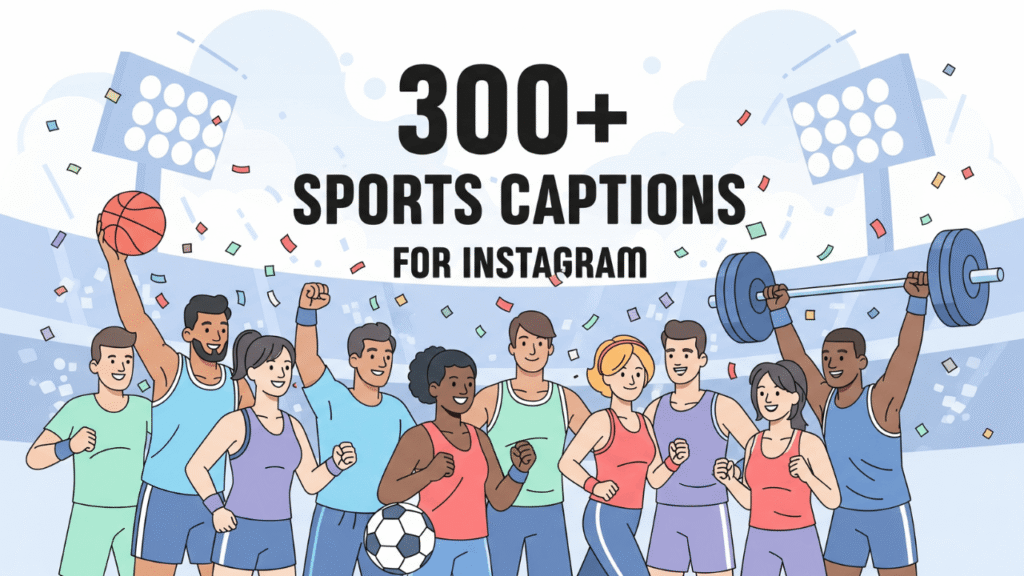 300+ Sports Captions for Instagram (2025 Edition)