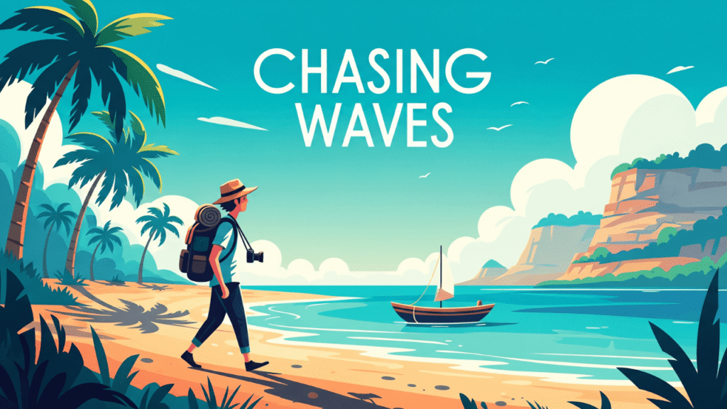 Beach Travel Adventures captions