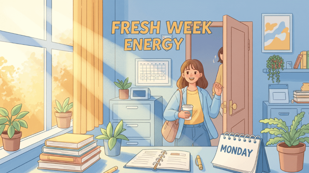 Monday Office Vibes Captions