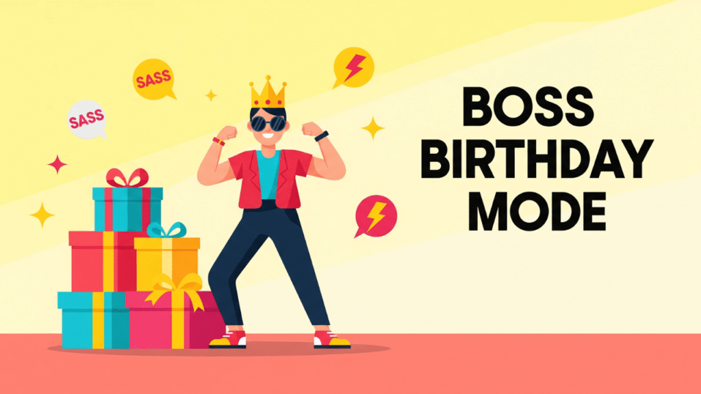Boss Birthday Captions for Yourself