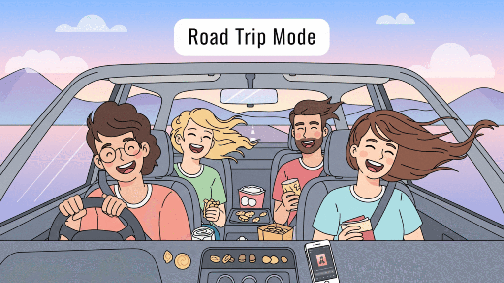 Road Trip Car Captions