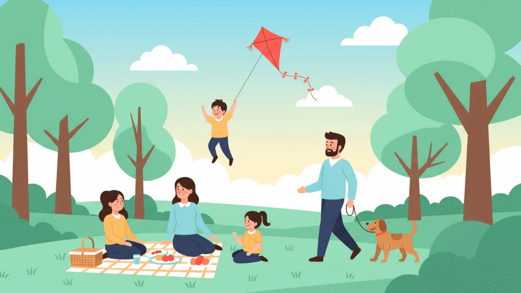 Outdoor Family Adventures Captions