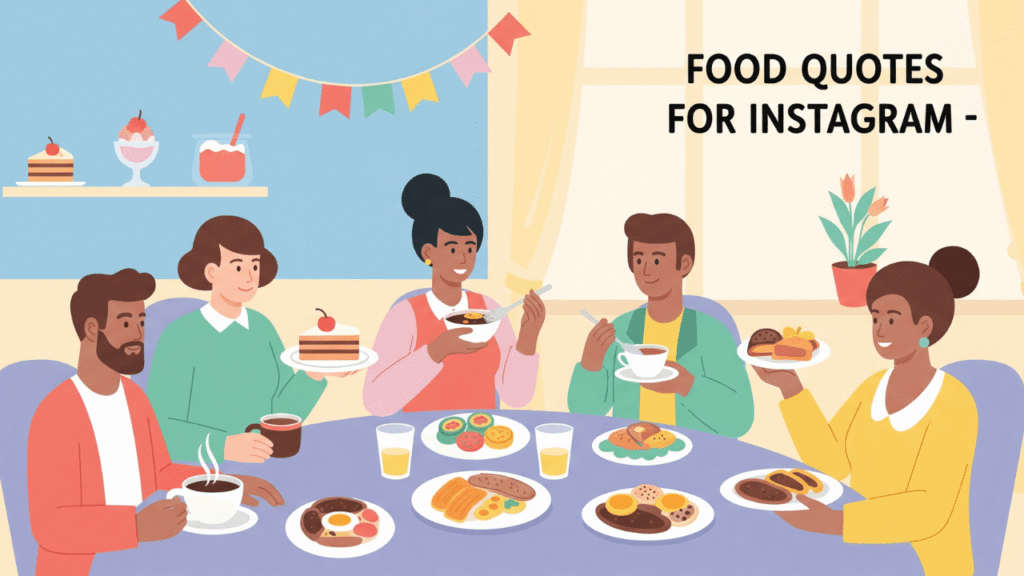 350+ Food Quotes for Instagram (2025 Edition)