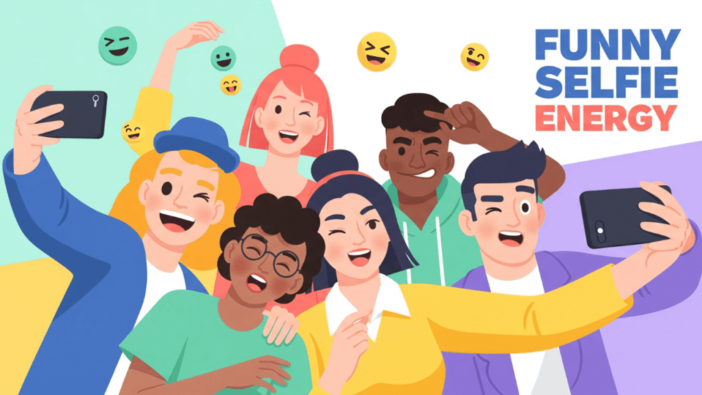 350+ Funny Selfie Captions for Instagram (2025 Edition)