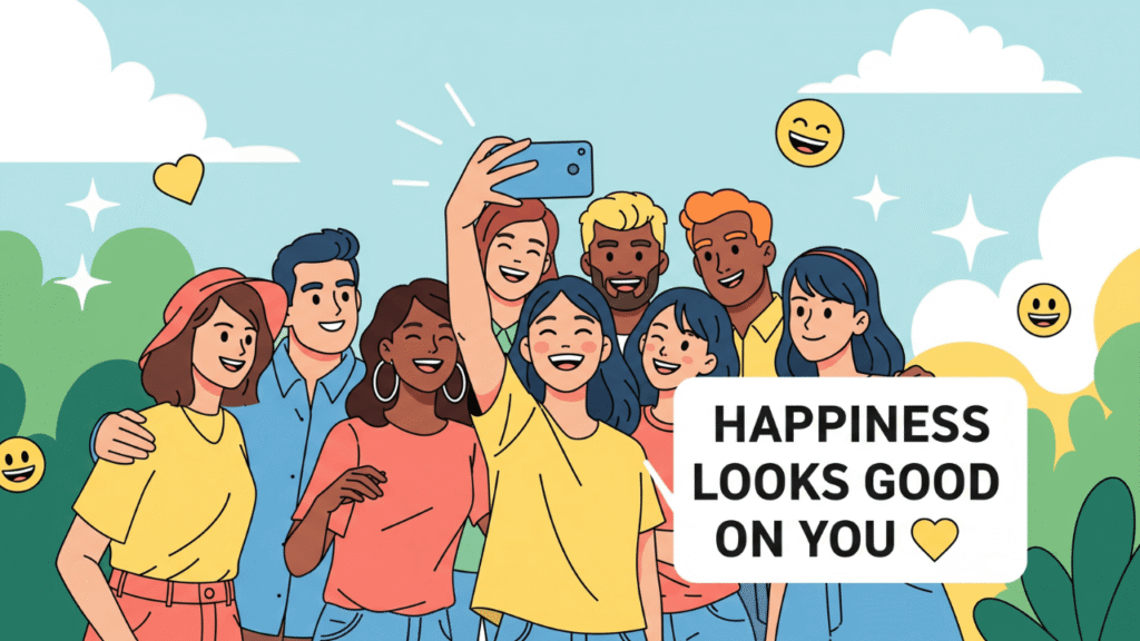 350+ Happy Captions for Instagram