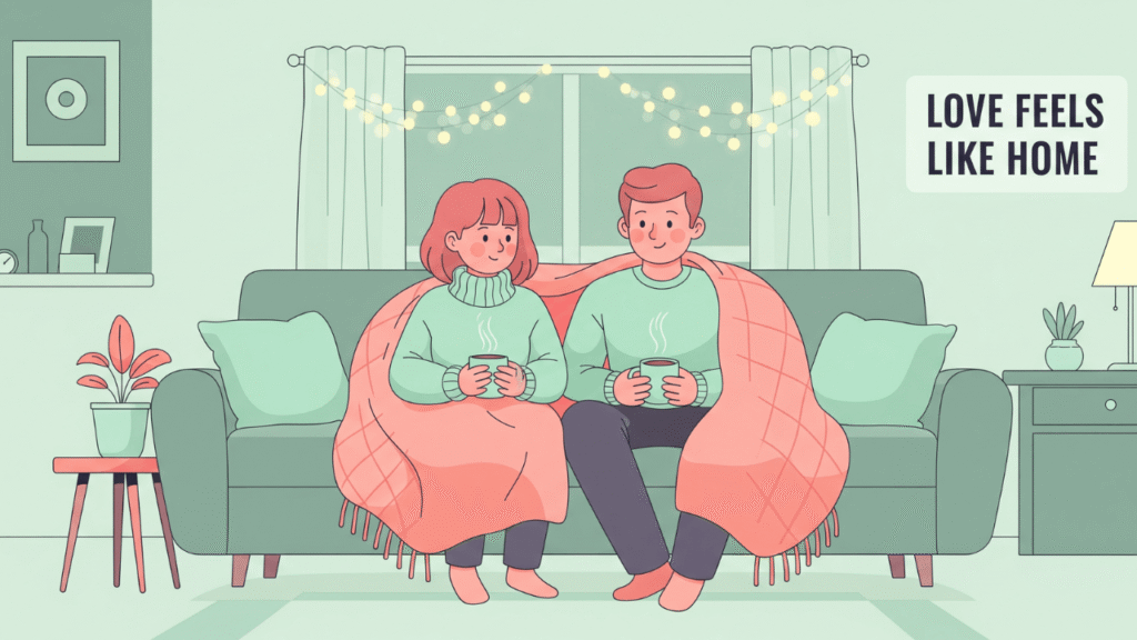 Cozy Home Love Captions