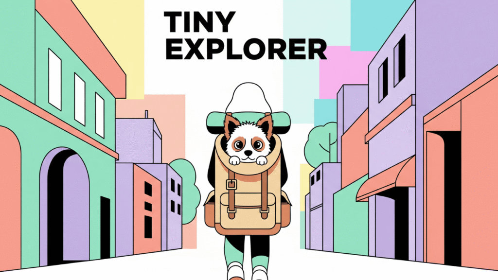 Backpack Pet Adventures Captions