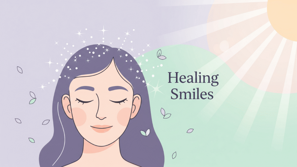 Healing & Self-Love Smile Captions