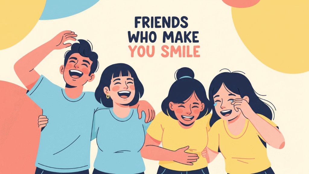 Friend Smile Captions