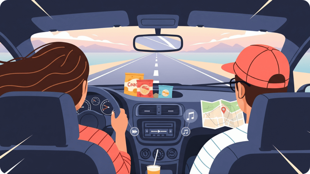 Road Trip Partner Captions