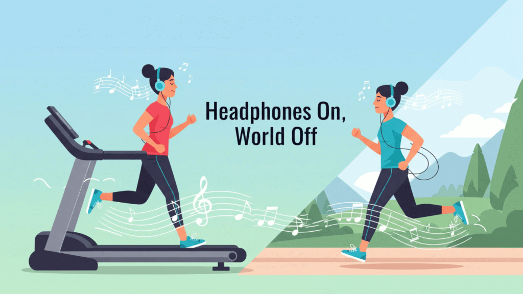 Workout Playlist Captions