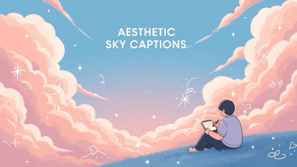 Aesthetic Sky Captions