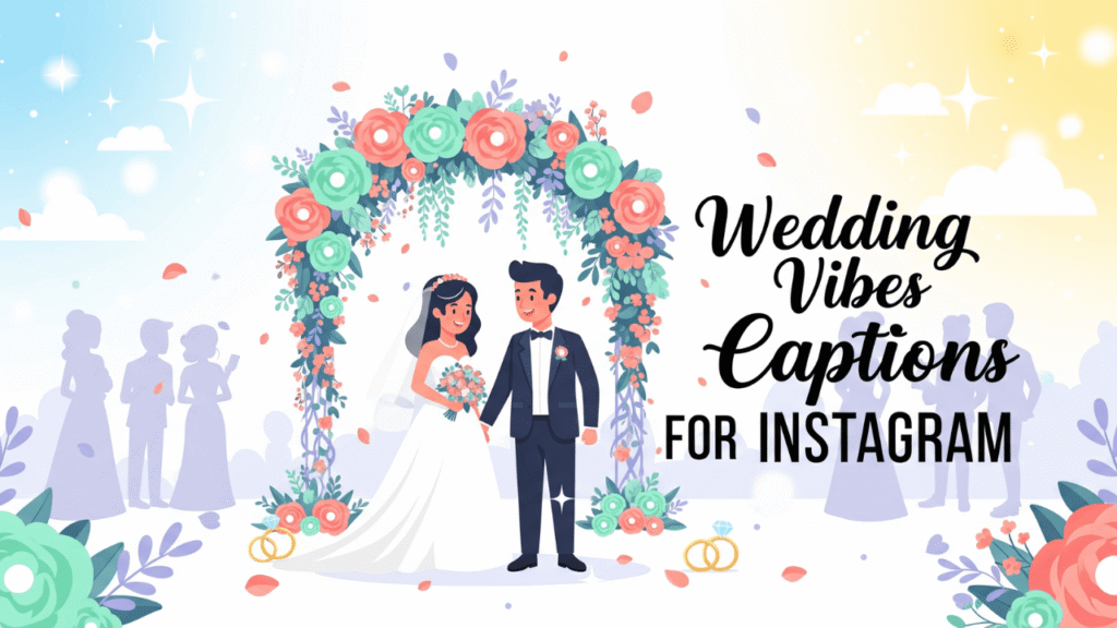250+ Wedding Vibes Captions for Instagram