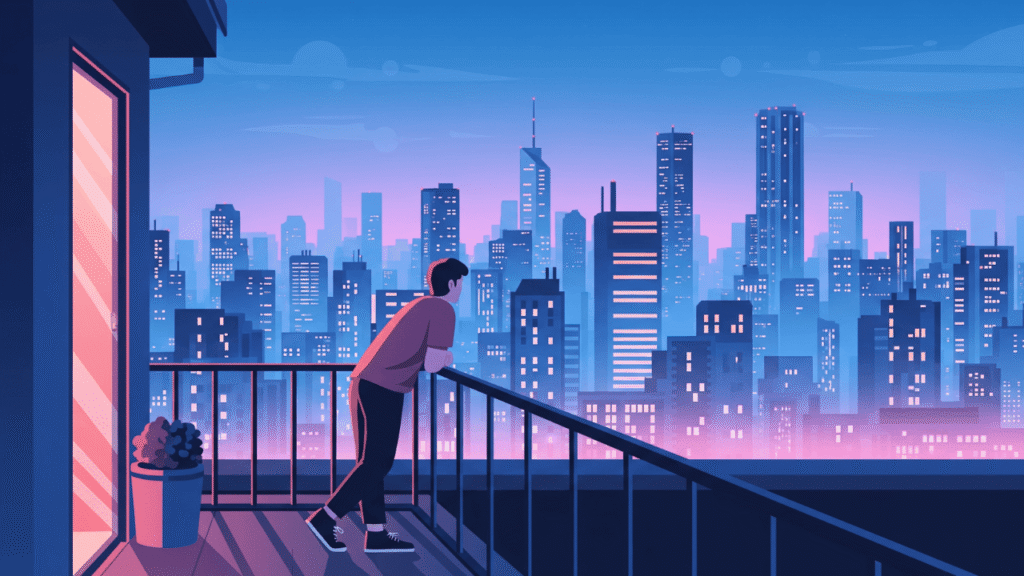 Skyline Dreaming City Travel Captions