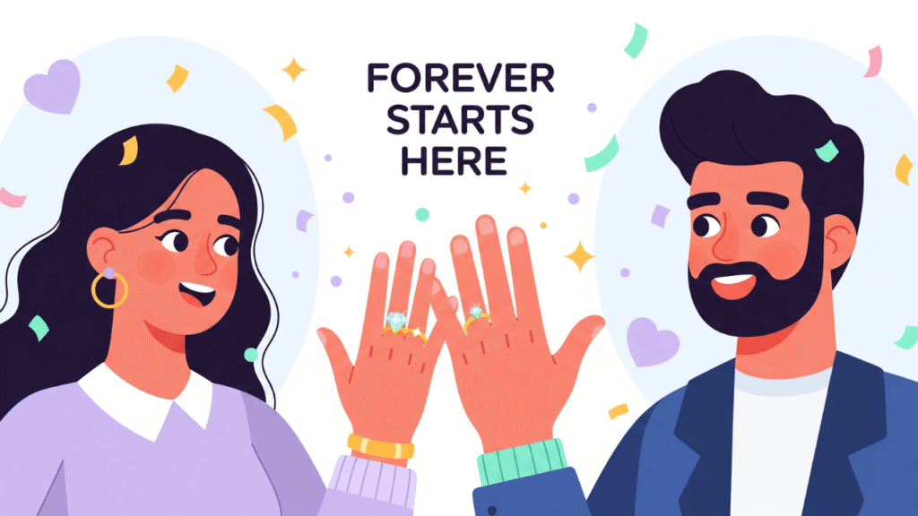 Elegant + Classy Engagement Captions