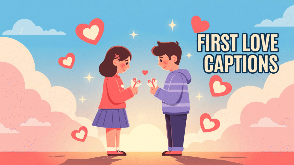 30+ First Love Captions for Instagram