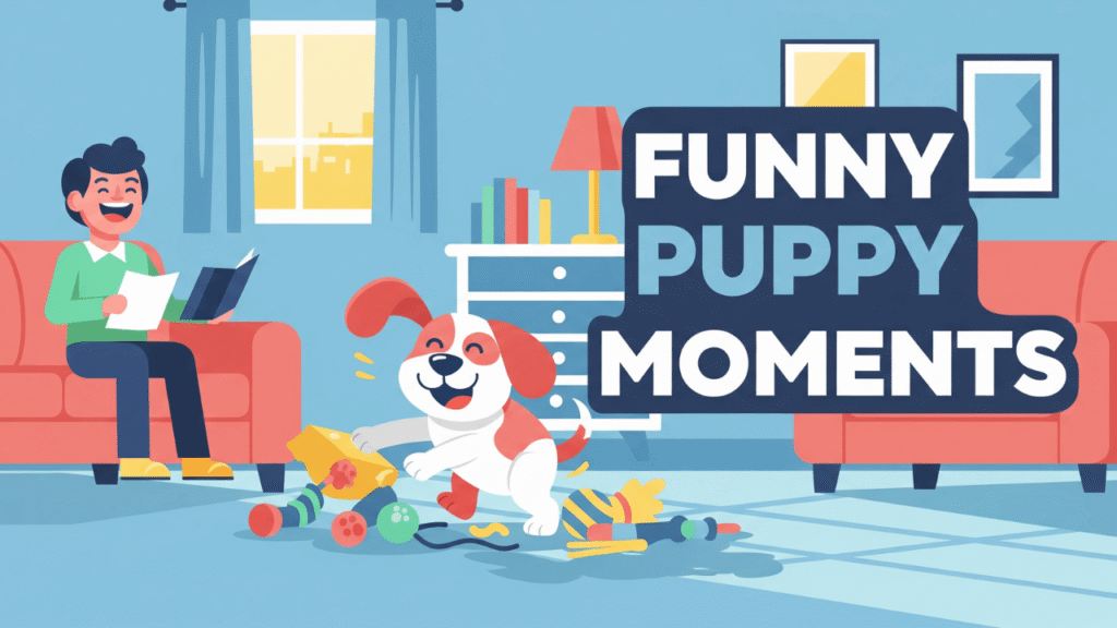 Funny Puppy Captions for Daily Life Moments 