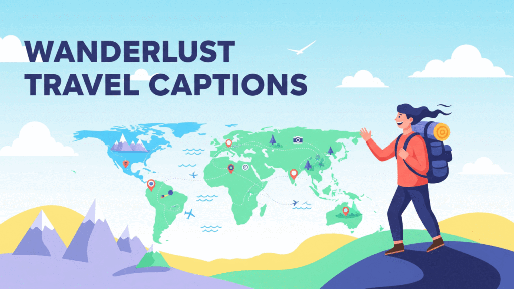 30+ Wanderlust Travel Captions for Instagram