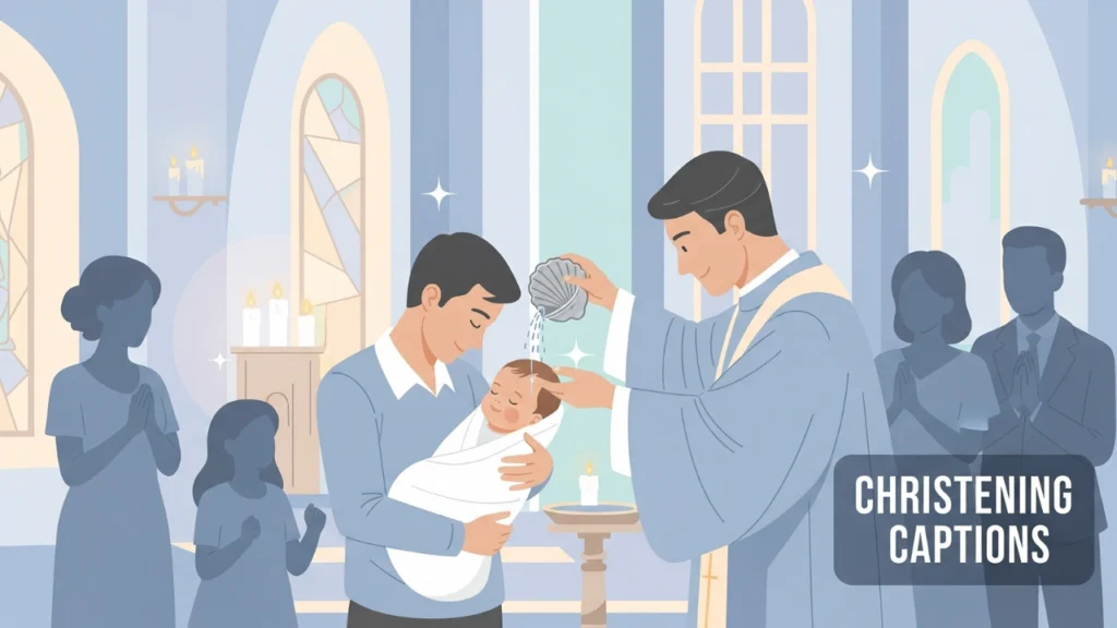 300+ Christening Captions for Instagram (2025 Edition)