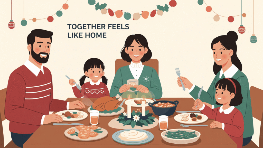 Christmas Eve Family Captions