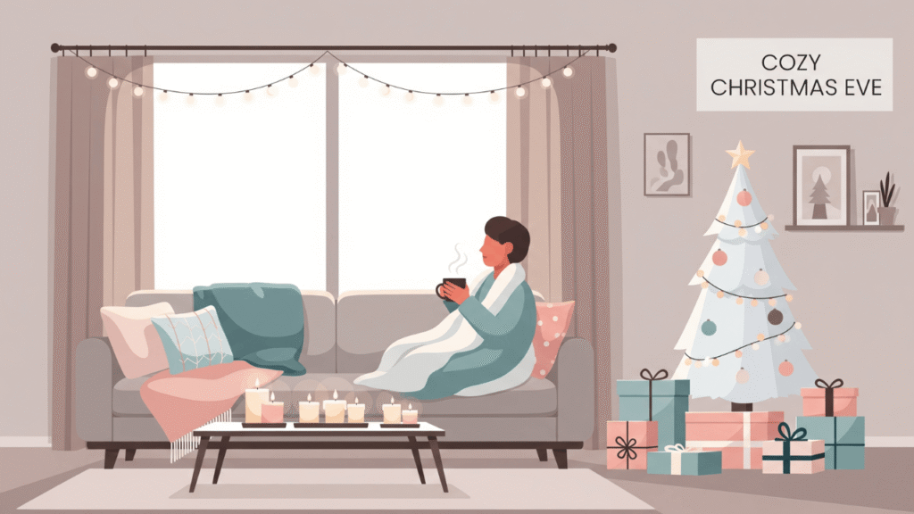 Cozy Christmas Eve Captions