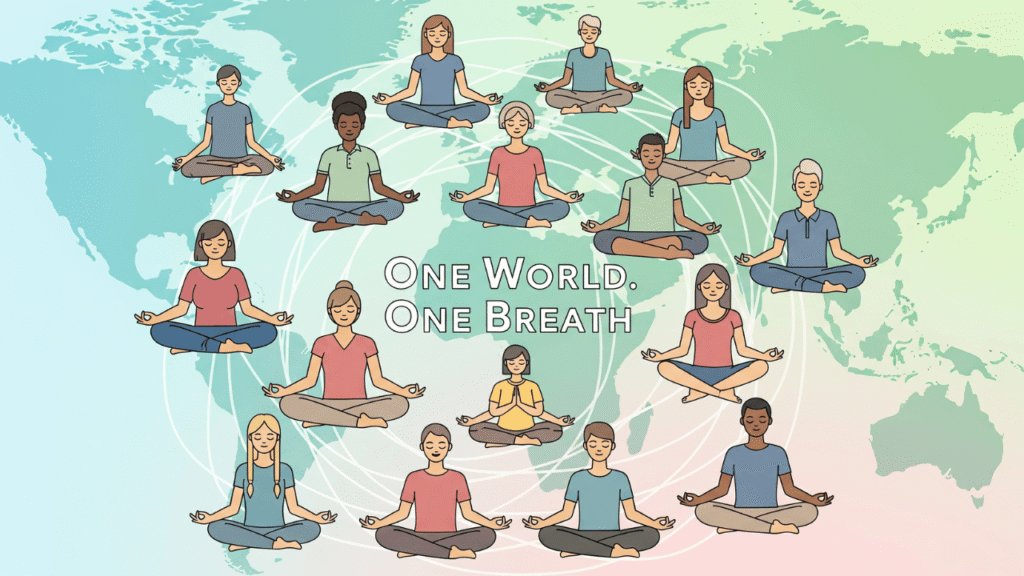 World Meditation Day Awareness Captions