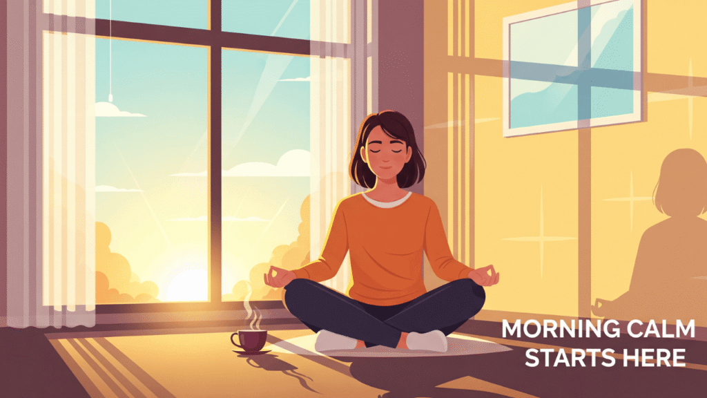 Mindful Morning Meditation Captions