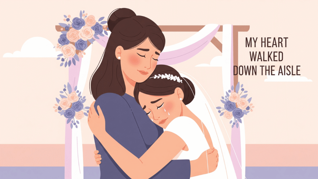 Emotional Sister Wedding Captions