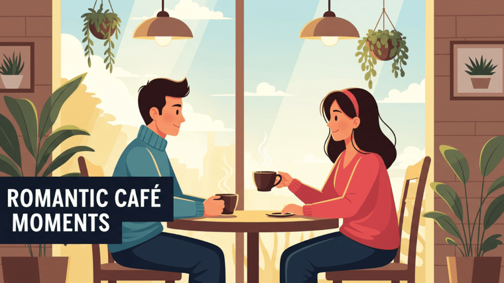 35+ Romantic Cafe Moments Captions for Instagram