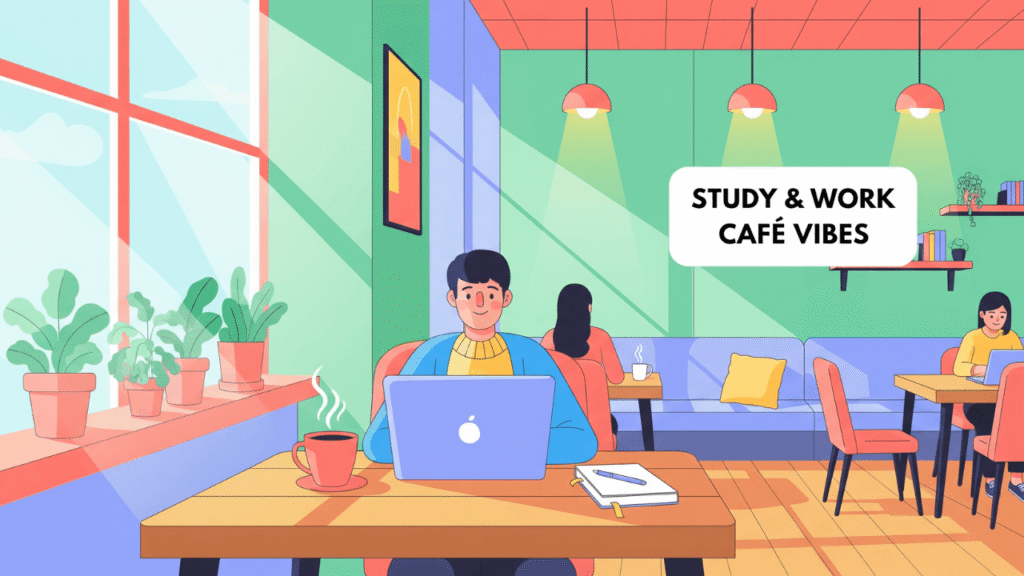 35+ Study and Work Cafe Captions for Instagram