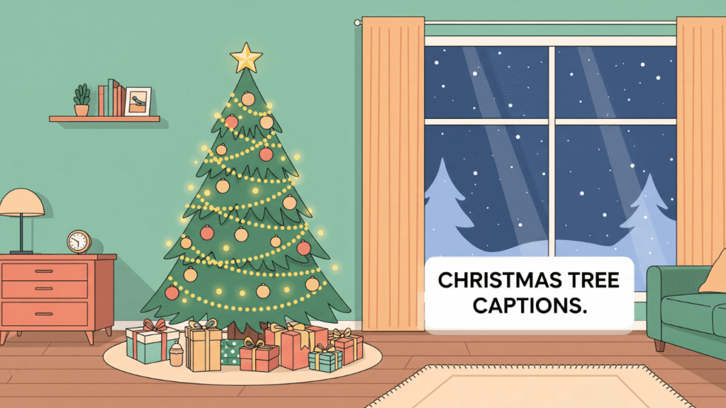 350+ Christmas Tree Captions for Instagram (2025 Edition)