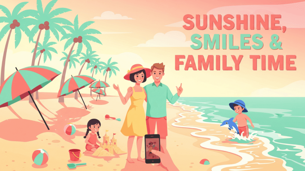 Beach Family Vacation Vibes