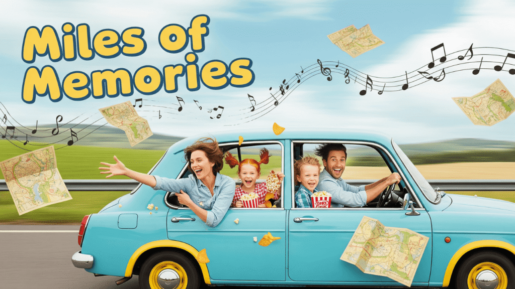 Road Trip Chaos & Love Captions