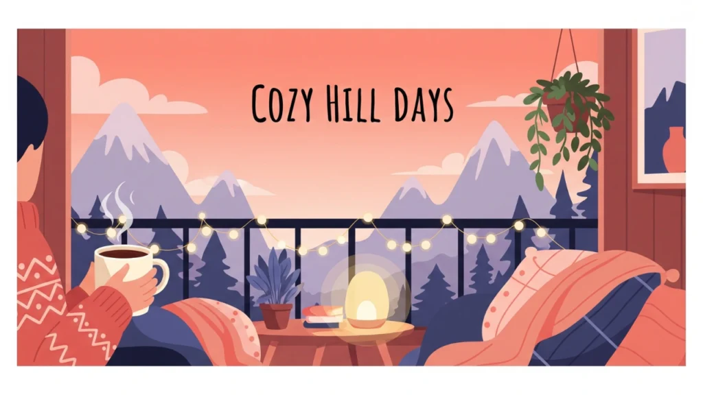 Cozy Hill Station Vibes