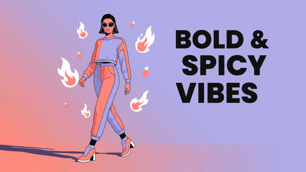 Bold & Spicy Vibes Captions