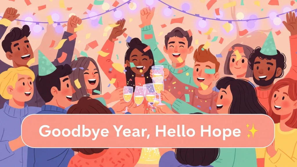 Last Day of the Year Party Captions 