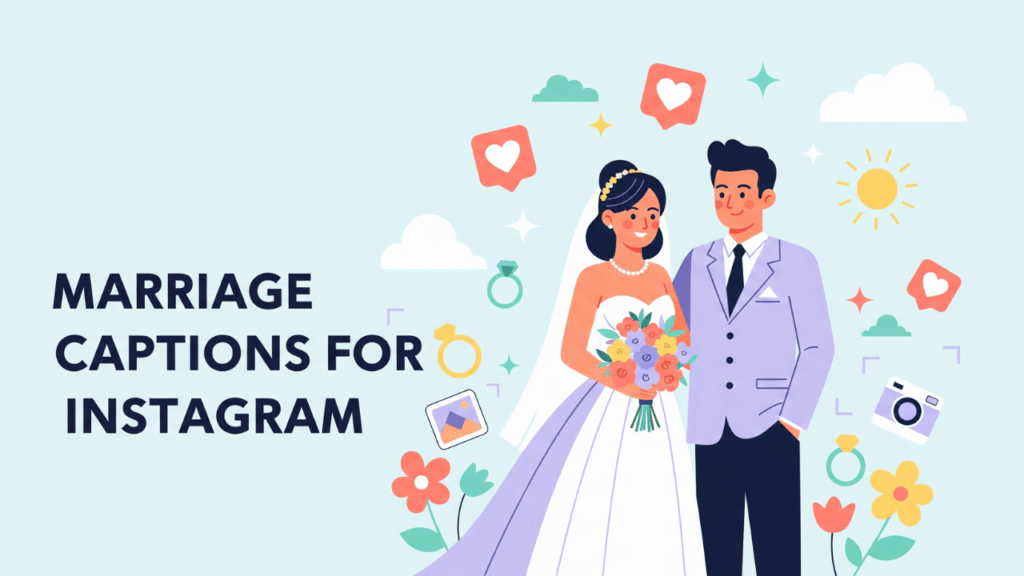 350+ Marriage Captions for Instagram (2025 Edition)