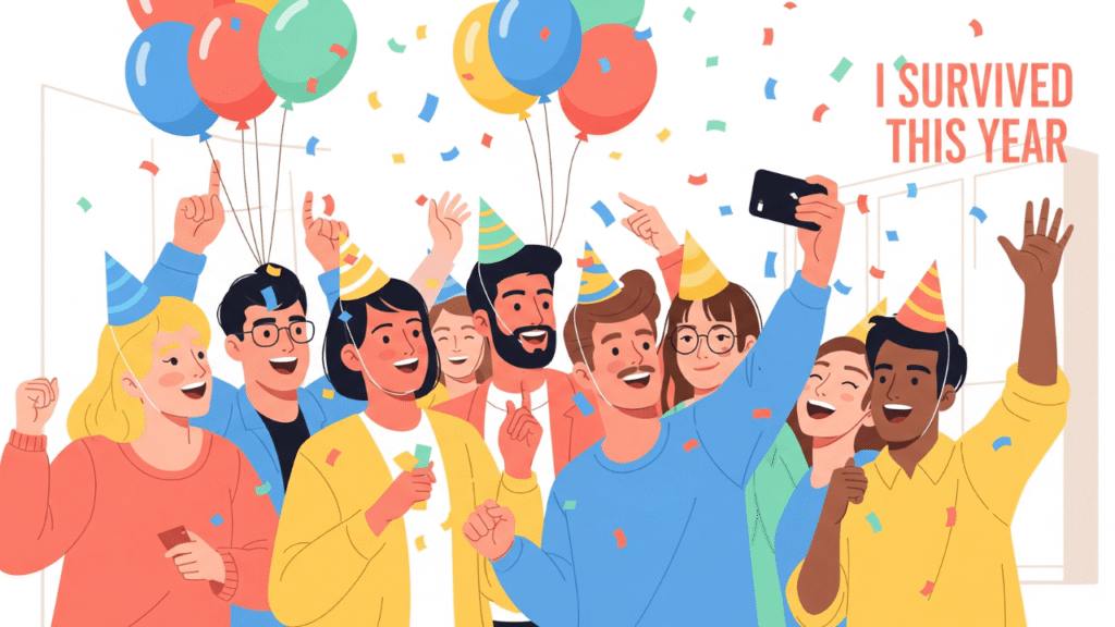 Celebratory Year End Vibes 