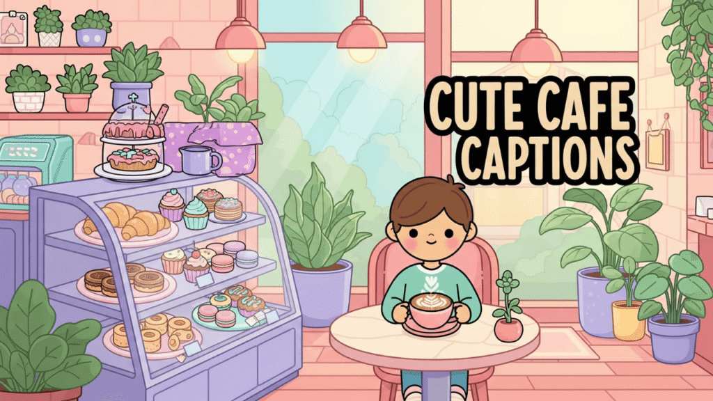 40+ Cute Cafe Captions for Instagram