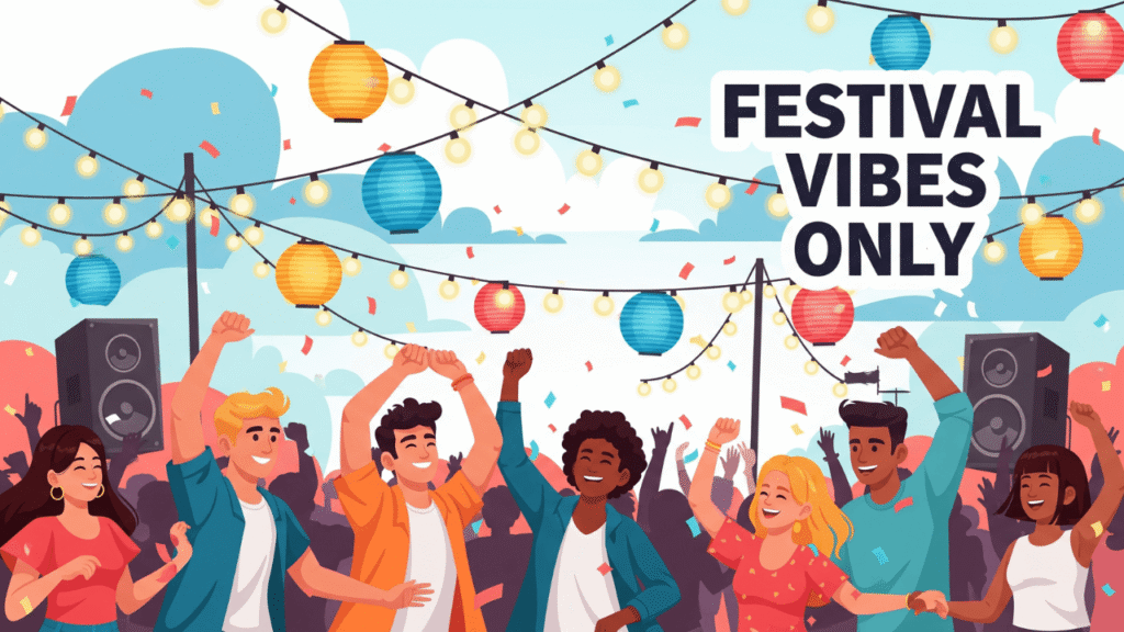 450+ Festival Captions for Instagram (2025 Edition)