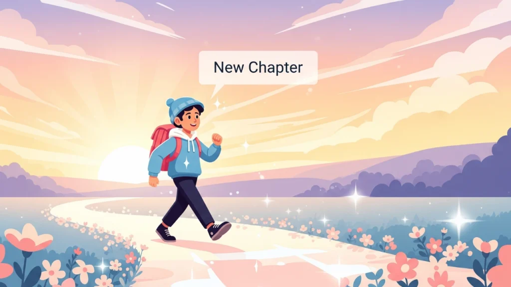 Healing Captions for New Beginnings