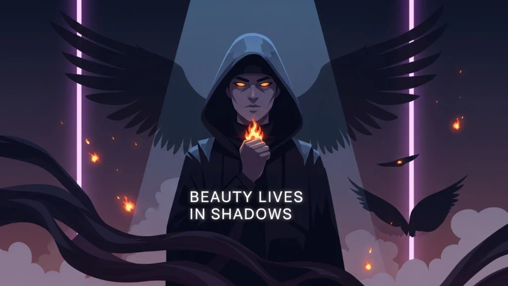 Dark Devil Aesthetic Captions