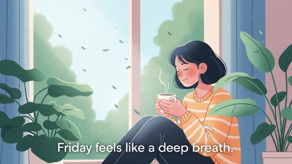 Positive Friday Captions